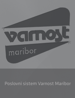 Poslovni sistem Varnost Maribor