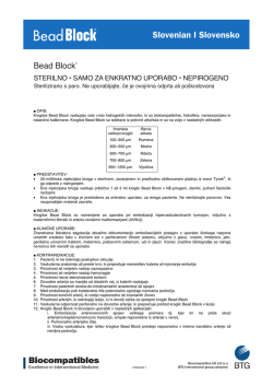 Biocompatibles Slovenian I Slovensko