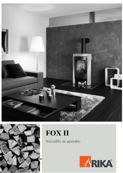 Katalog kamin Fox II