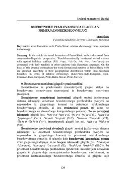 Fulltext: pdf , Slovenian, 0