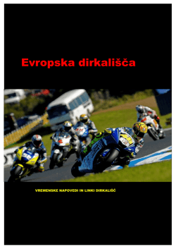 Evropska dirkali&scaron;ča