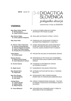 facebook in informalno učenje slovenskih dijakov