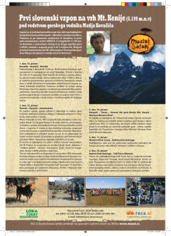 Katalog Mt Kenya 1