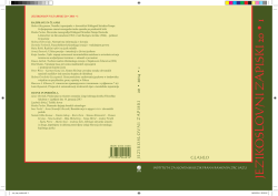jezikoslovni zapiski 20 • 1 - Slovarske in besedilne zbirke