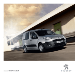 Nalaganje - Peugeot Professional
