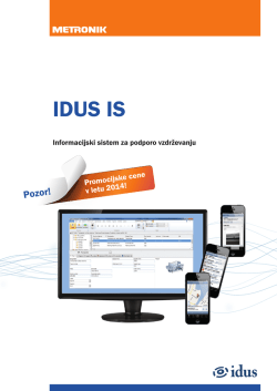 IDUS IS brošura