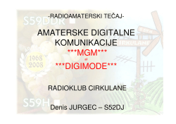DigiMode - Radioklub Cirkulane