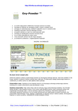 Oxy-Powder ™ - megahydrate.eu