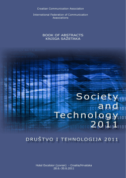 Society and Technology 2011
