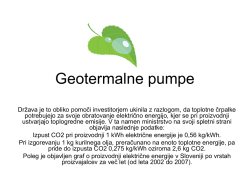 Geotermalne pumpe