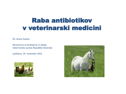PowerPointova predstavitev - evropski dan antibiotikov 2013
