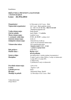 Lesce 26-29.6.2014 - Letalska zveza Slovenije