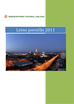 LP 2011 - Termoelektrarna Toplarna Ljubljana