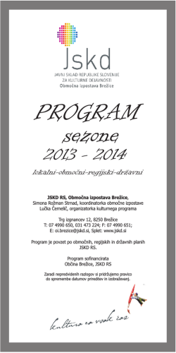Program sezone 2013-14 za pdf