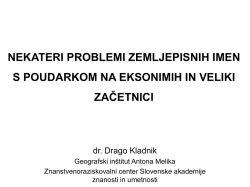 Diapozitiv 1 - Lektorsko društvo Slovenije