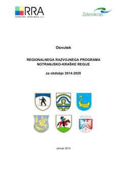 Osnutek RRP - Boreo, regijsko stičišče nevladnih organizacij