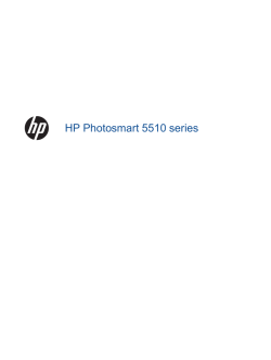 1 Pomoč za HP Photosmart 5510 series
