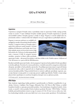 GEO & IT NOVICE - Geodetski vestnik