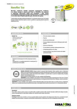 Nanoflex® eco - the Kerakoll products area