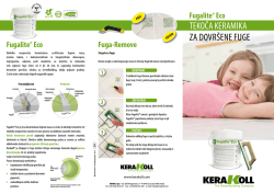 Fugalite® Eco - the Kerakoll products area