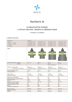 NAVISONIC A - Navis Elektronika