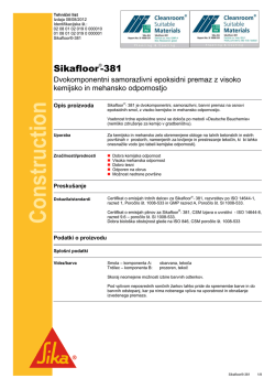 Sikafloor®-381 - ARHILAB gradnje