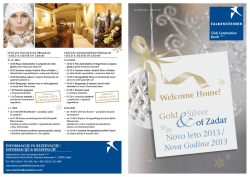 Novo leto 2013 / Nova Godina 2013 Gold Silver &of Zadar