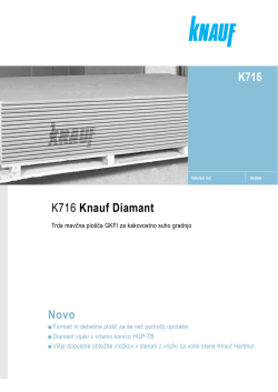 K716 Knauf Diamant K716 Novo