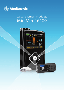 Letak MiniMed 640G - Zaloker & Zaloker