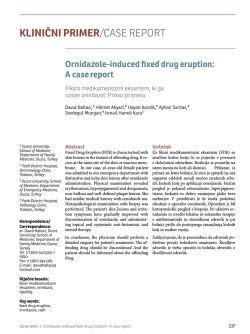 Ornidazole-induced fixed drug eruption: A case report