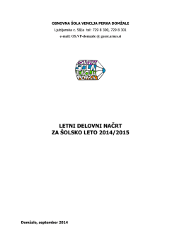 LDN 2014-15 .pdf - OŠ Venclja Perka