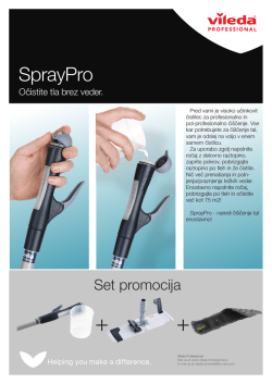 SprayPro - Vileda Professional