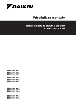 Priročnik za montažo