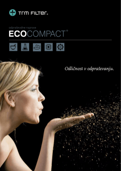 Odpraševalne naprave EcoCompact