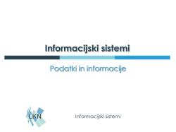 Informacijski sistemi 07 - Podatki in informacije.pdf