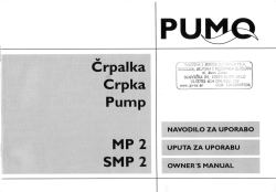 Motorna pumpa Tomos MP2 - SMP2