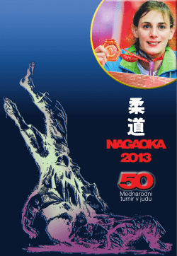 NAGAOKA 2013 - Judo klub Olimpija