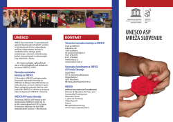 Zloženka UNESCO ASP mreže