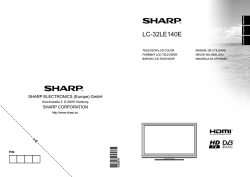 LC-32LE140E Operation-Manual SI