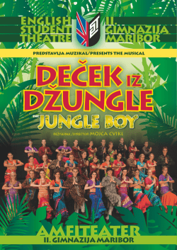 The Jungle Boy - EST - English student theatre