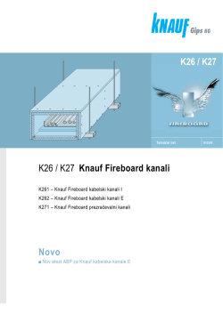 K26 / K27 Knauf Fireboard