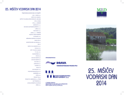 Program - Vodnogospodarski biro Maribor
