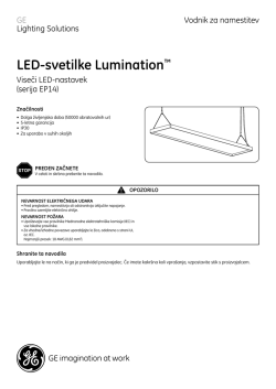 LED-svetilke Lumination™