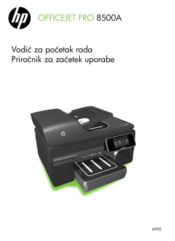 HP Officejet Pro 8500A (A910) All-in