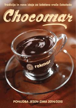Chocomar - katalog 2014