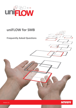 uniFLOW for SMB Frequently Asked Questions