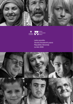 Letno poročilo Varuha človekovih pravic Republike Slovenije