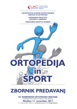 tukaj - X. Mariborsko ortopedsko srečanje