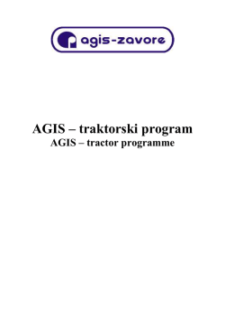 AGIS – traktorski program