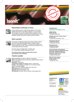 Isonit® - Metrotile